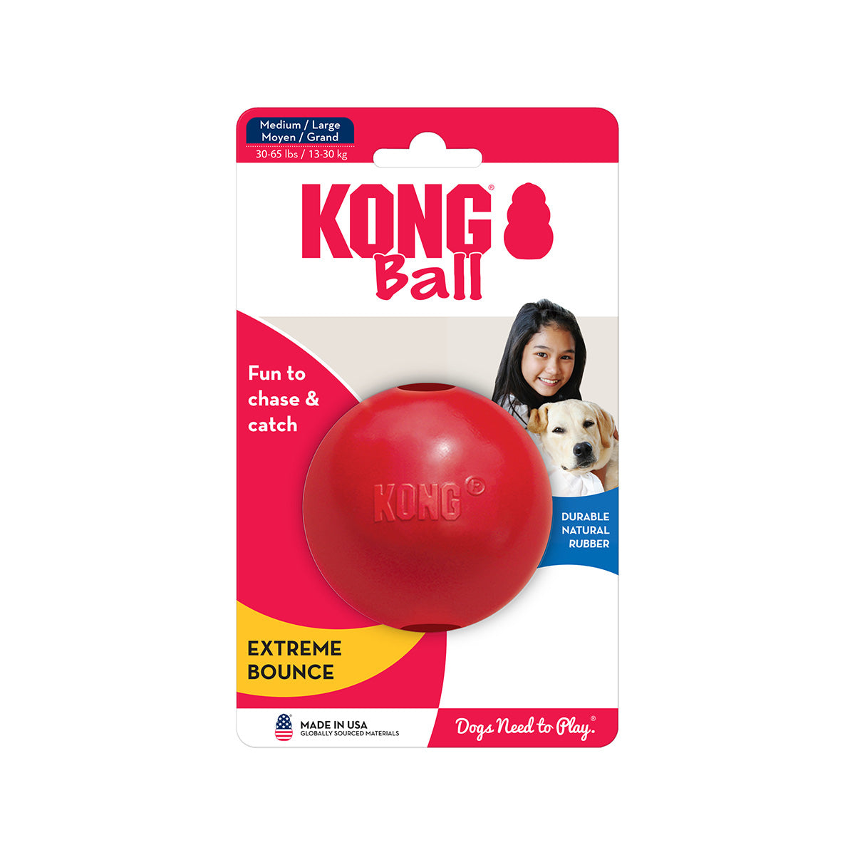 KONG Glju3096 Kong Ball M