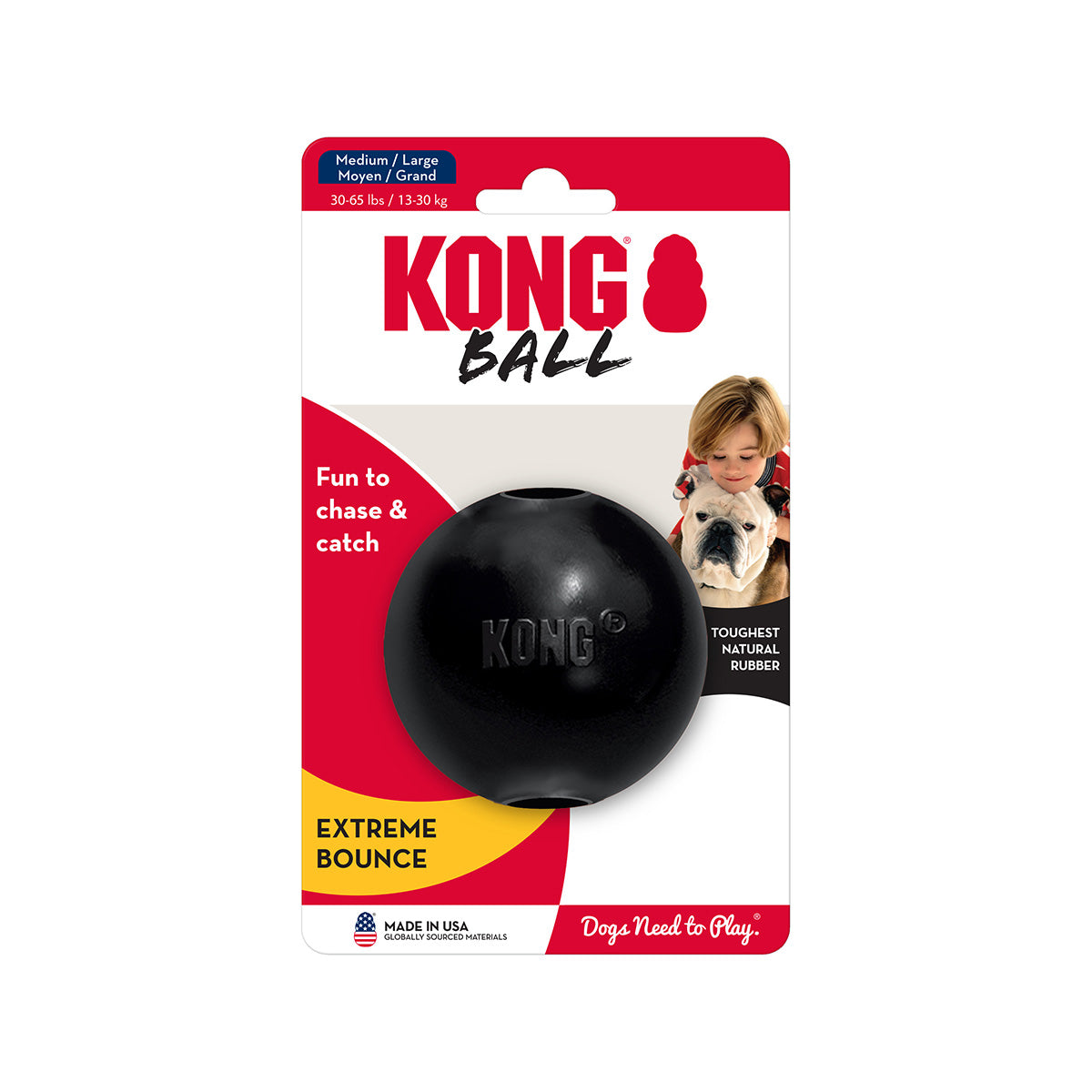 KONG Glju3036 Kong Ball Extreme M