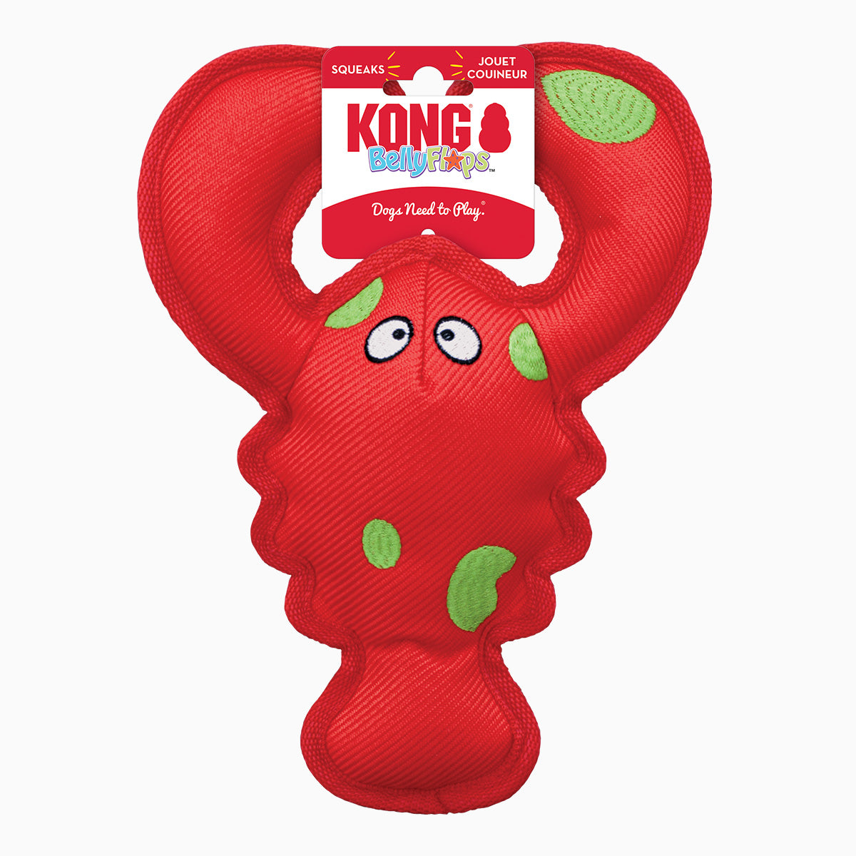 KONG Glju03950 Kong Belly Flops Lobster