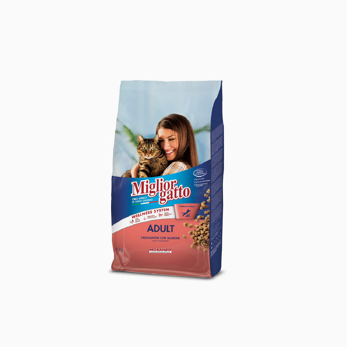 Miglior Gatto Dry Salmon & Herring 2kg