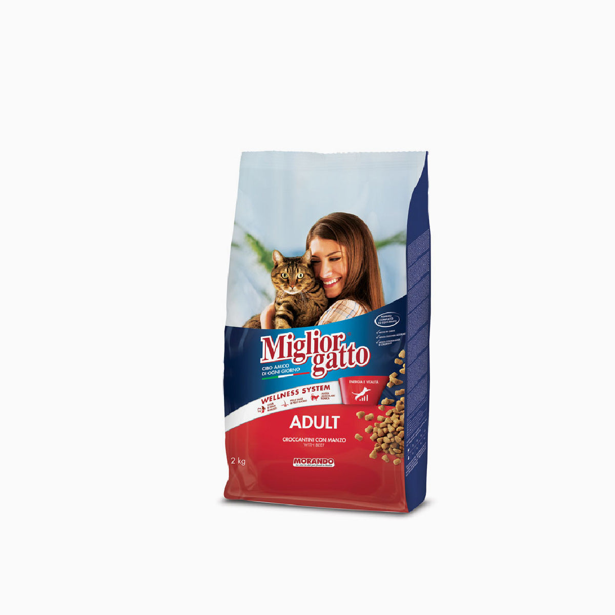 Miglior Gatto Dry Beef & Liver 2kg