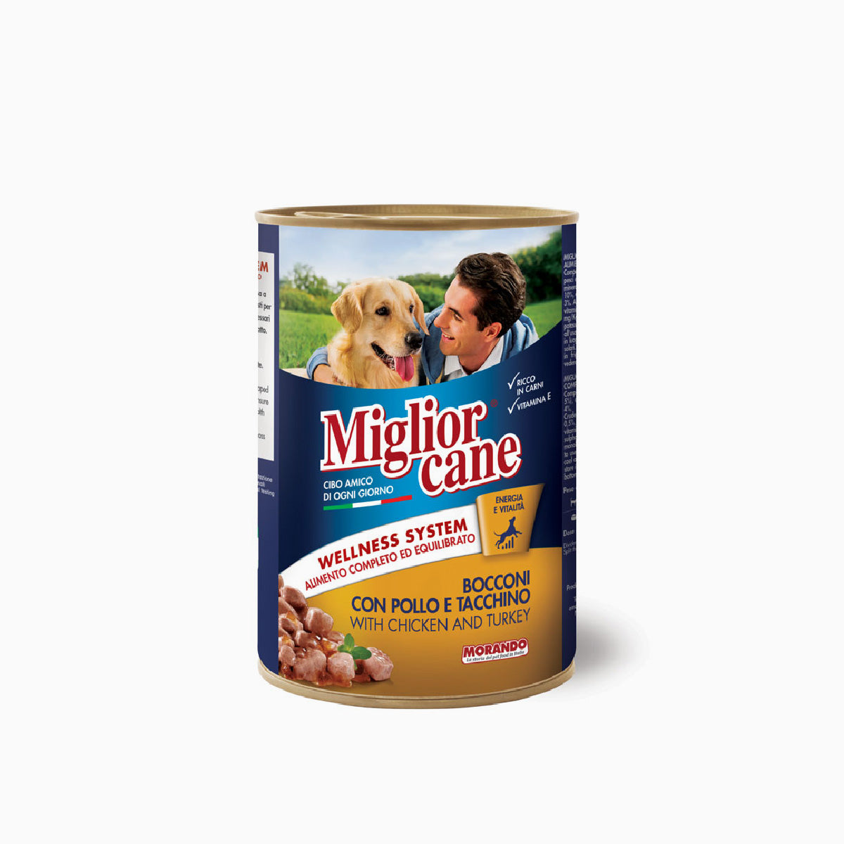 Miglior Cane Tin Bocconcini Chicken & Turkey 405g