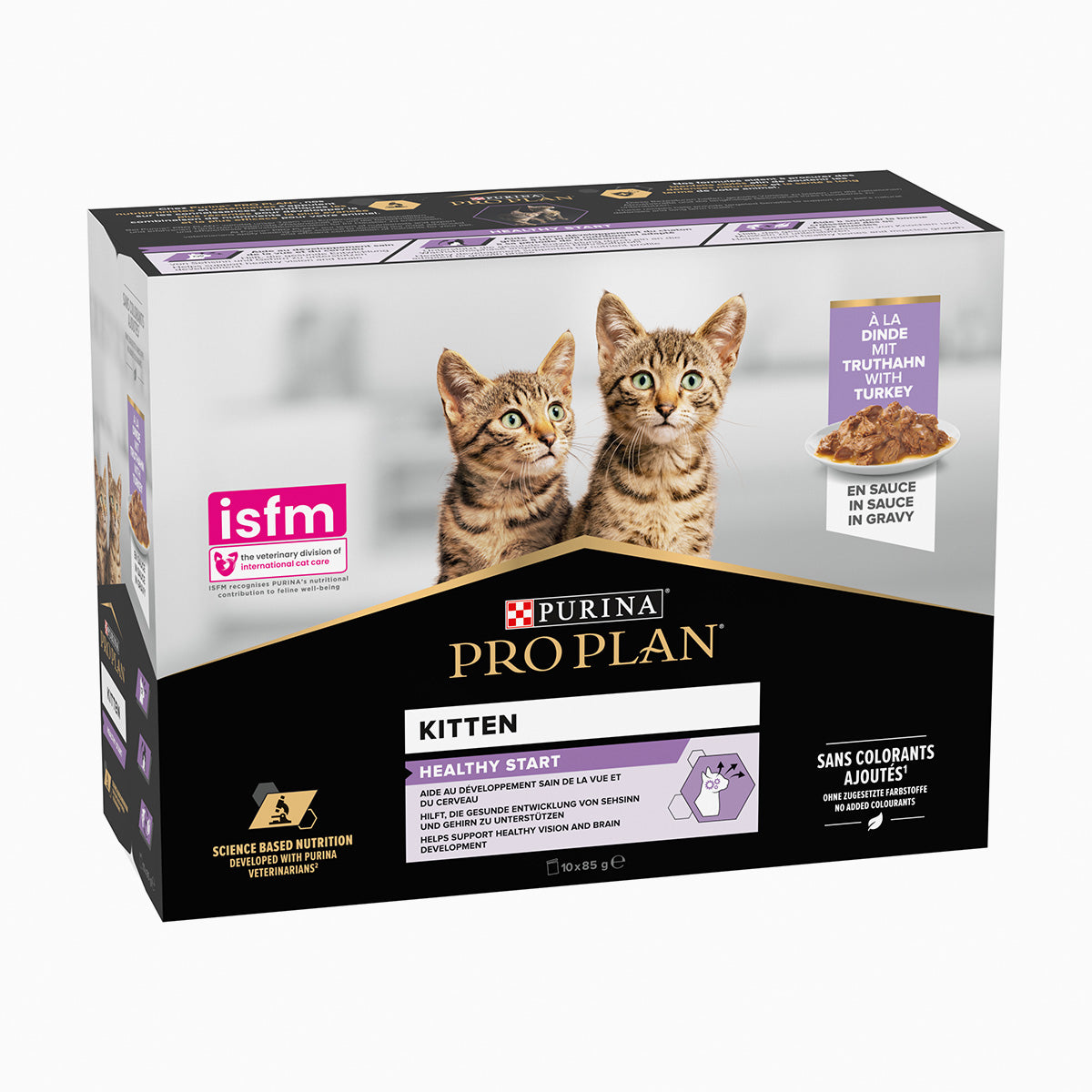 Pro Plan Kitten Pouches TURKEY 10X85G