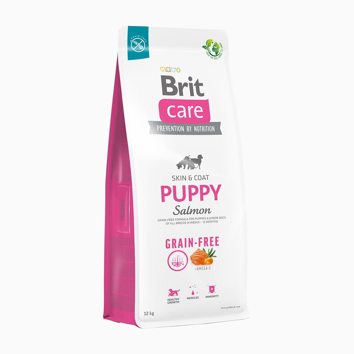 Brit Care Dog Grain-free Puppy Salmon for Puppies & Junior Dogs 12Kg