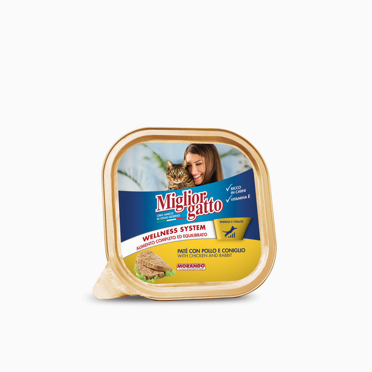 Miglior Gatto Tray Chicken & Rabbit 100g