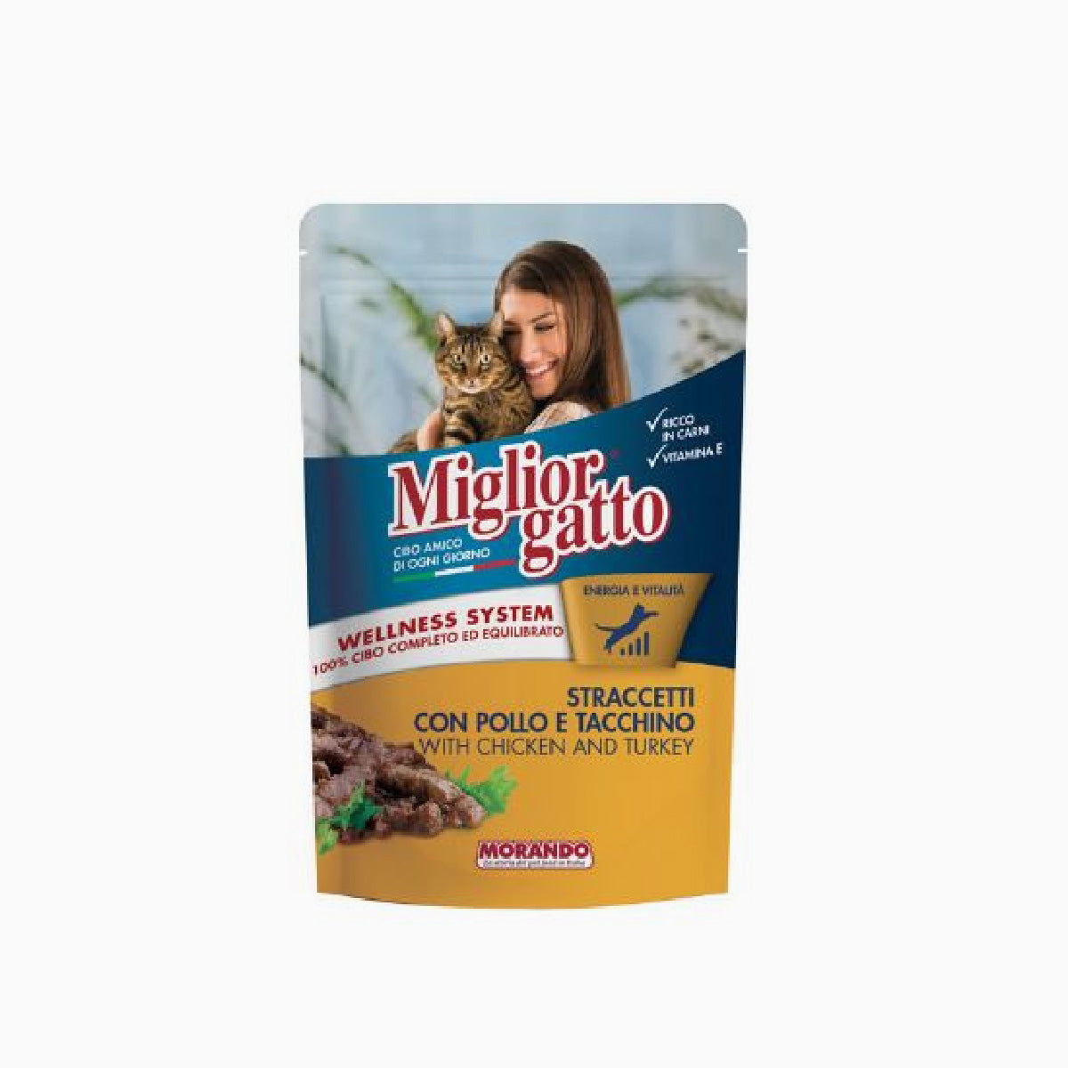 Miglior Gatto Pouch Chicken & Turkey 100g