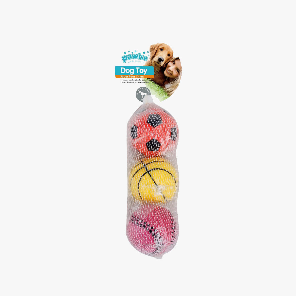 Pawise Sponge Ball 3 Pack