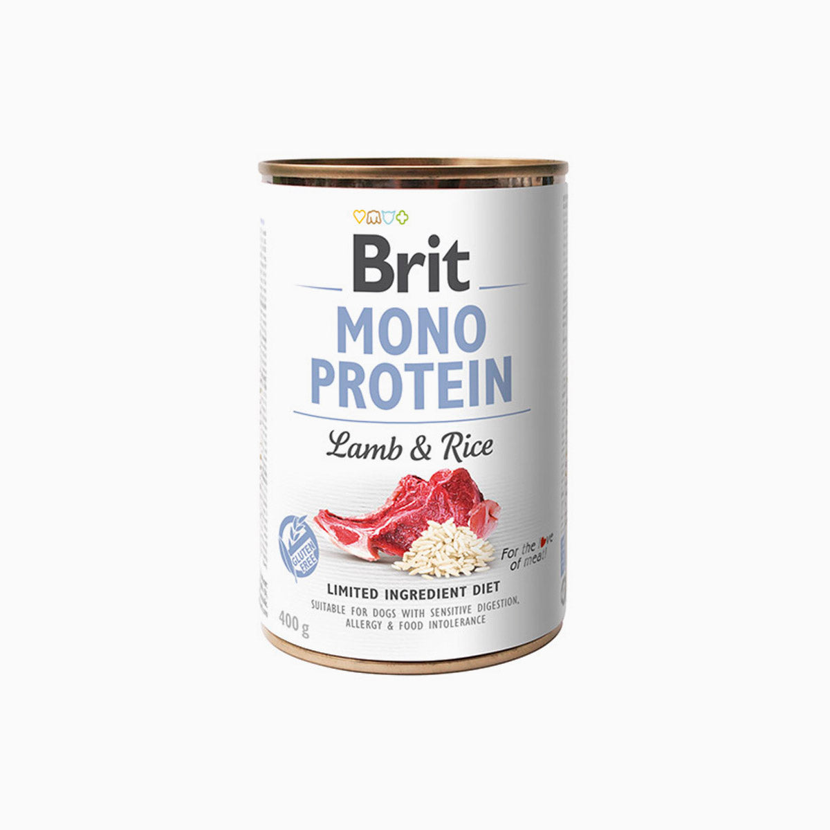 Brit Mono Protein Lamb & Rice 400 g – Wet Dog Food