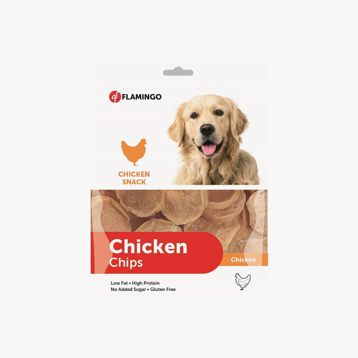 Flamingo Chick'N Snack Chips 400G
