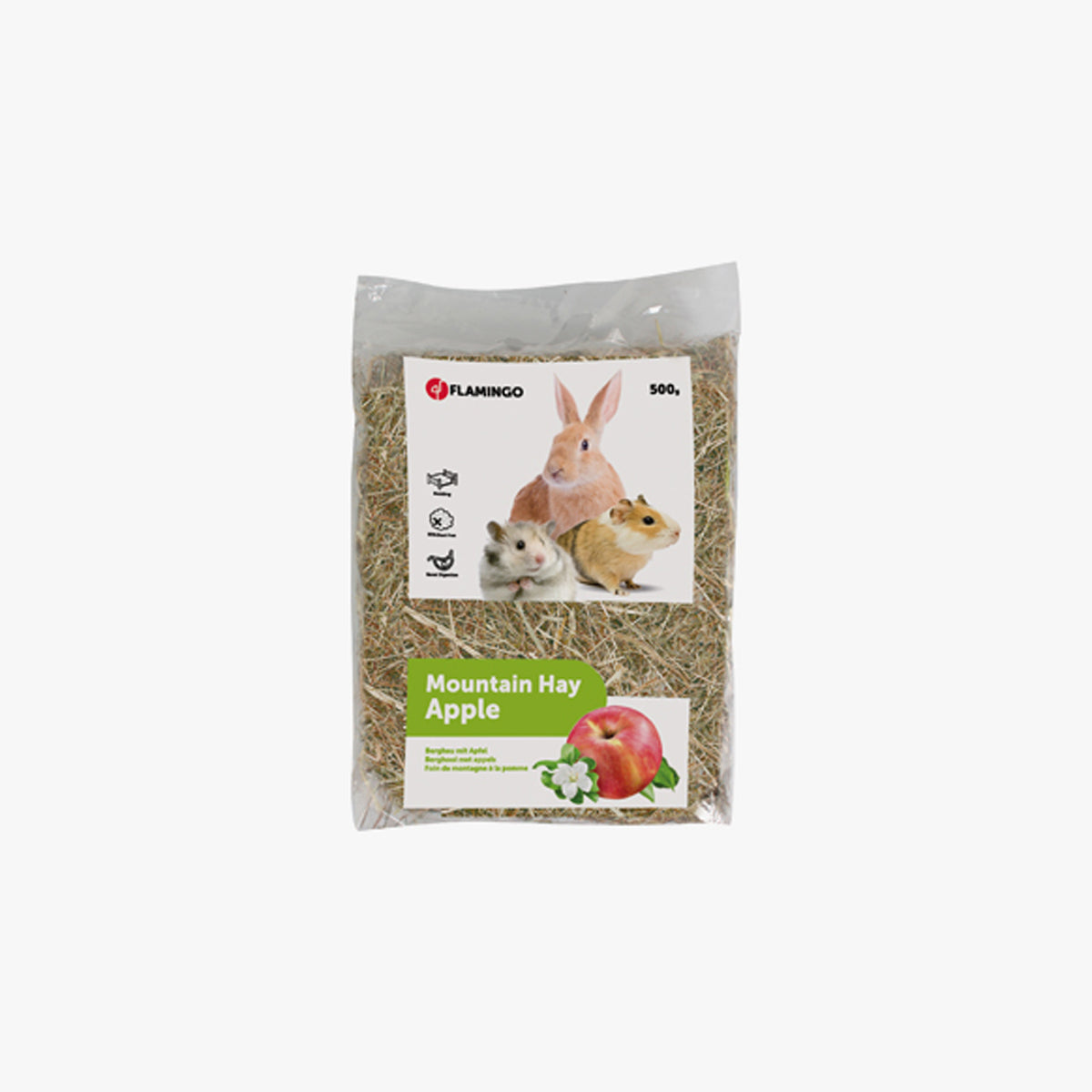 FLAMINGO Mountain Hay With Apple 500Gr.