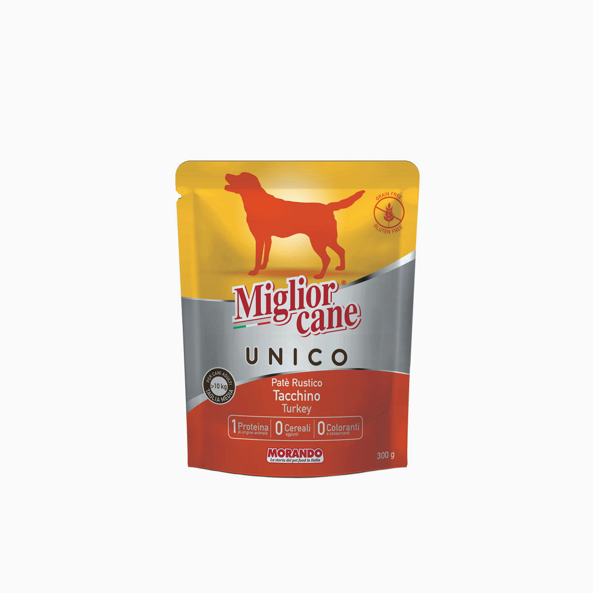 Miglior Cane Unico Pouch Turkey 300g