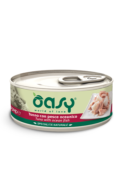 Oasy Wet Cat Ntl Tuna/Ocean fish 150G