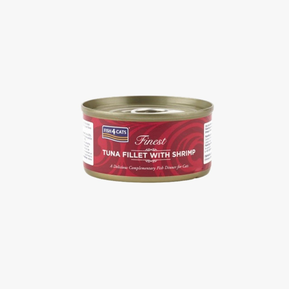 Fish4Cats Finest Tuna Fillet with Shrimp 70g