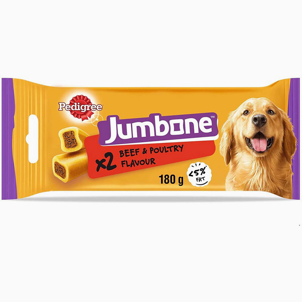 Pedigree Jumbone Beef Medium - 12X180G