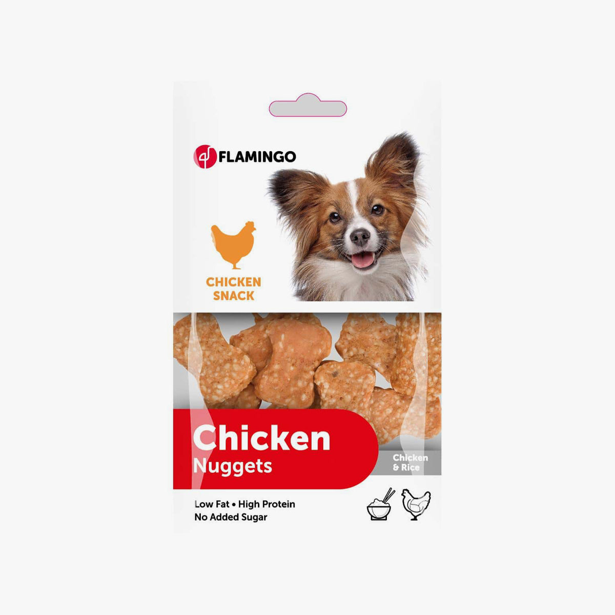 Flamingo Chick'N Ricebone Nuggets 85G