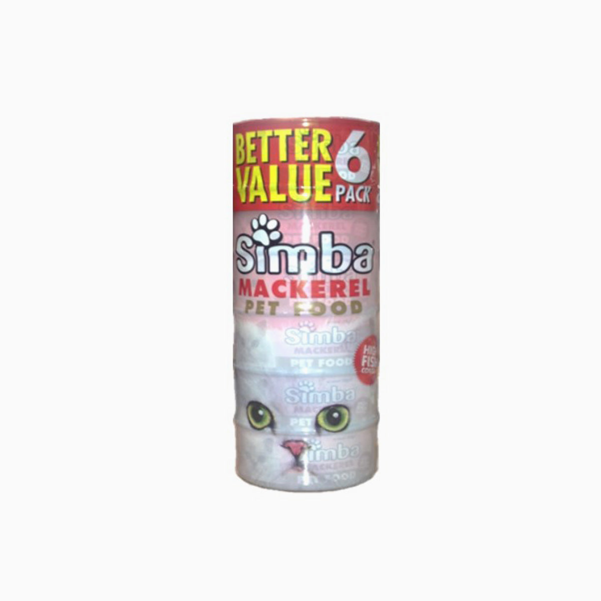 Simba Cat Food Mack 6X170G