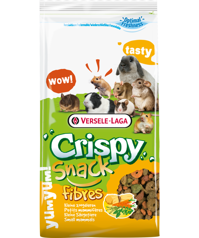 Versele-Laga Crispy Snack Fibres for Small Mammals 650g