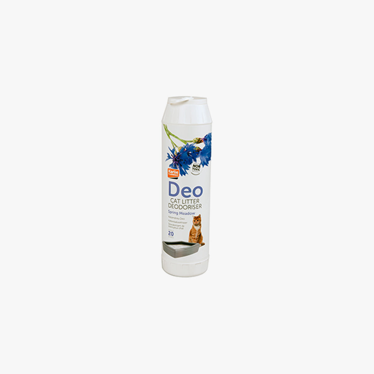 Flamingo Deo Cat Spring Meadow Cat Litter Deodoriser 750g