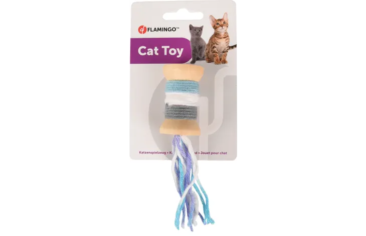 Flamingo Cat Toy Katzenspielzeug Bobbin