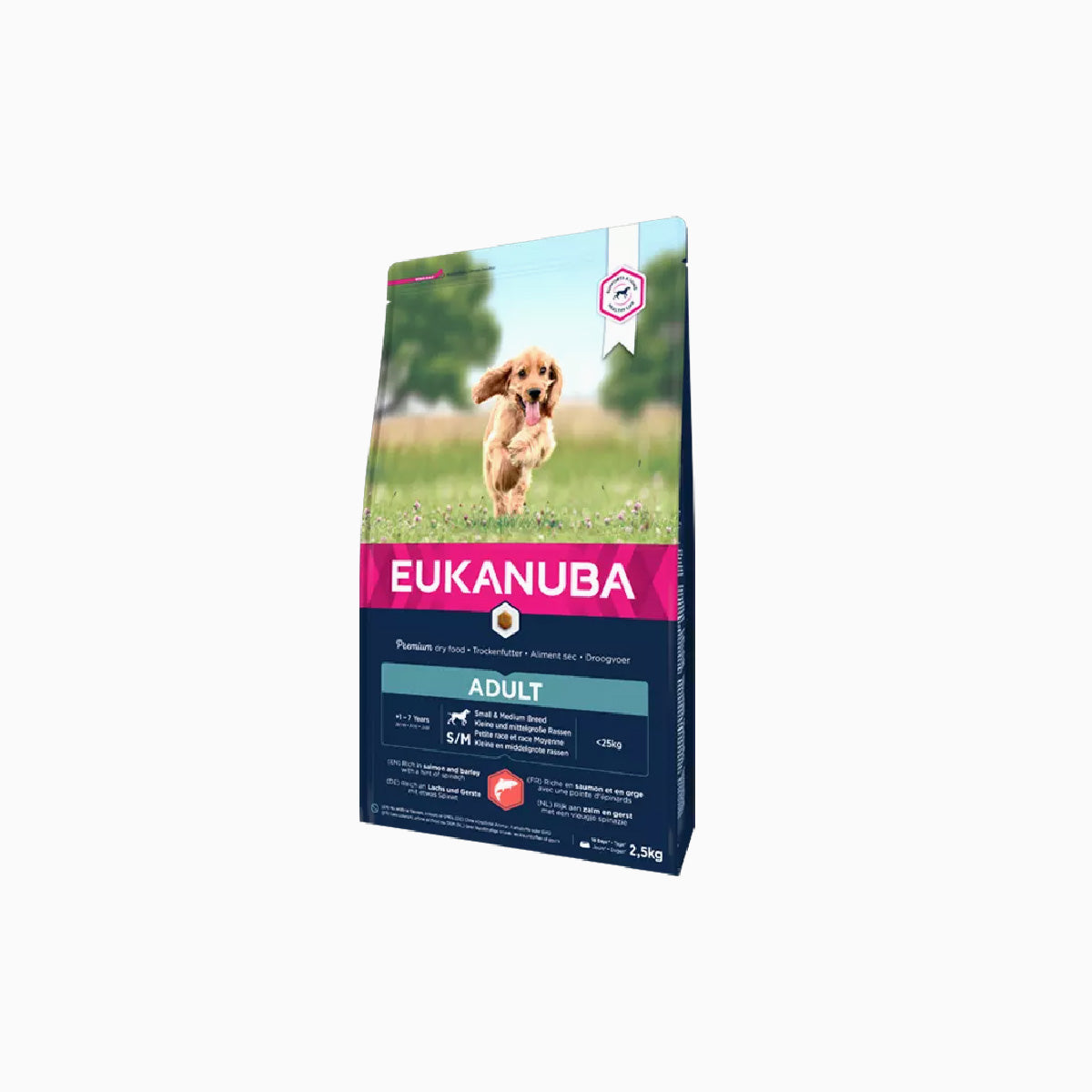 Eukanuba Dog Adult Small & Medium Breed Salmon & Barley 2.5kg