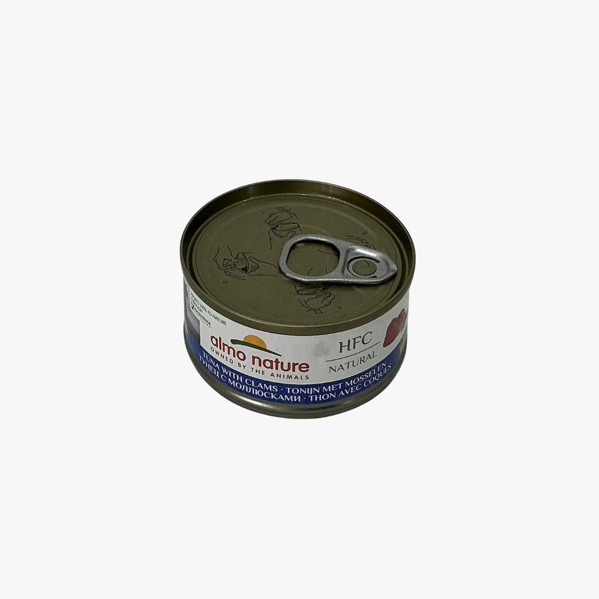 Almo Natural - Tuna With Clams 70G