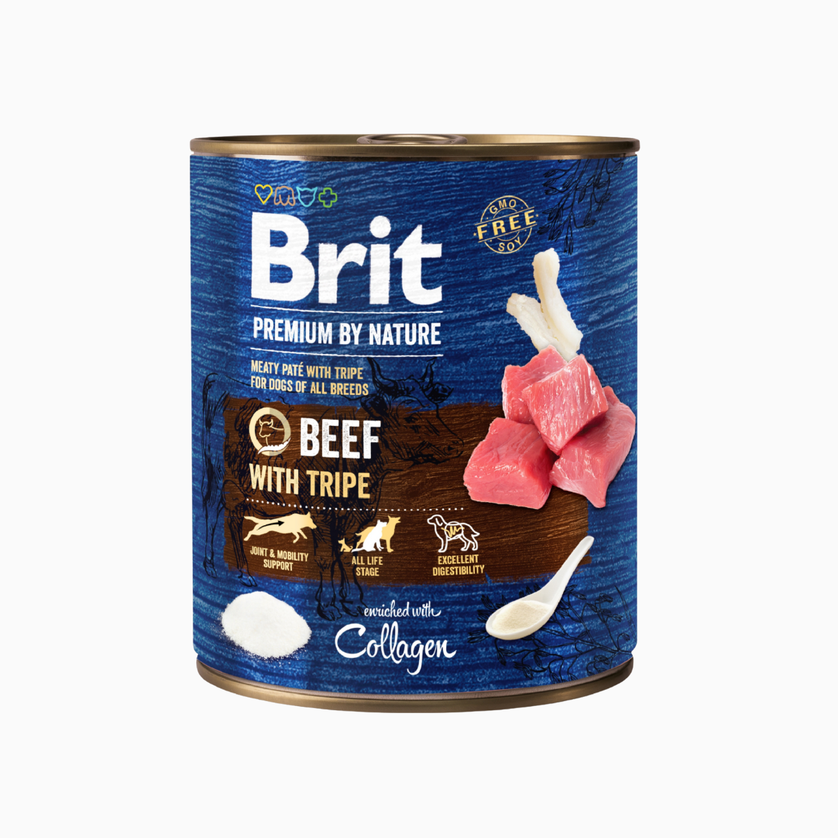 Brit Premium by Nature Beef with Tripe 800g