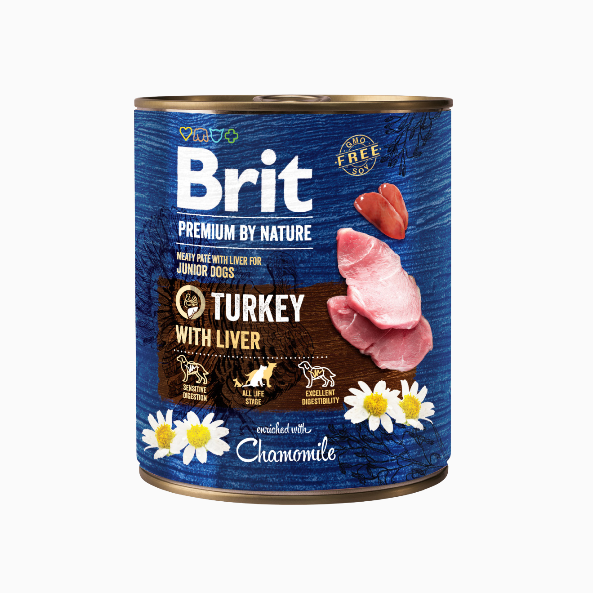 Brit Premium by Nature Turkey with Liver 800g