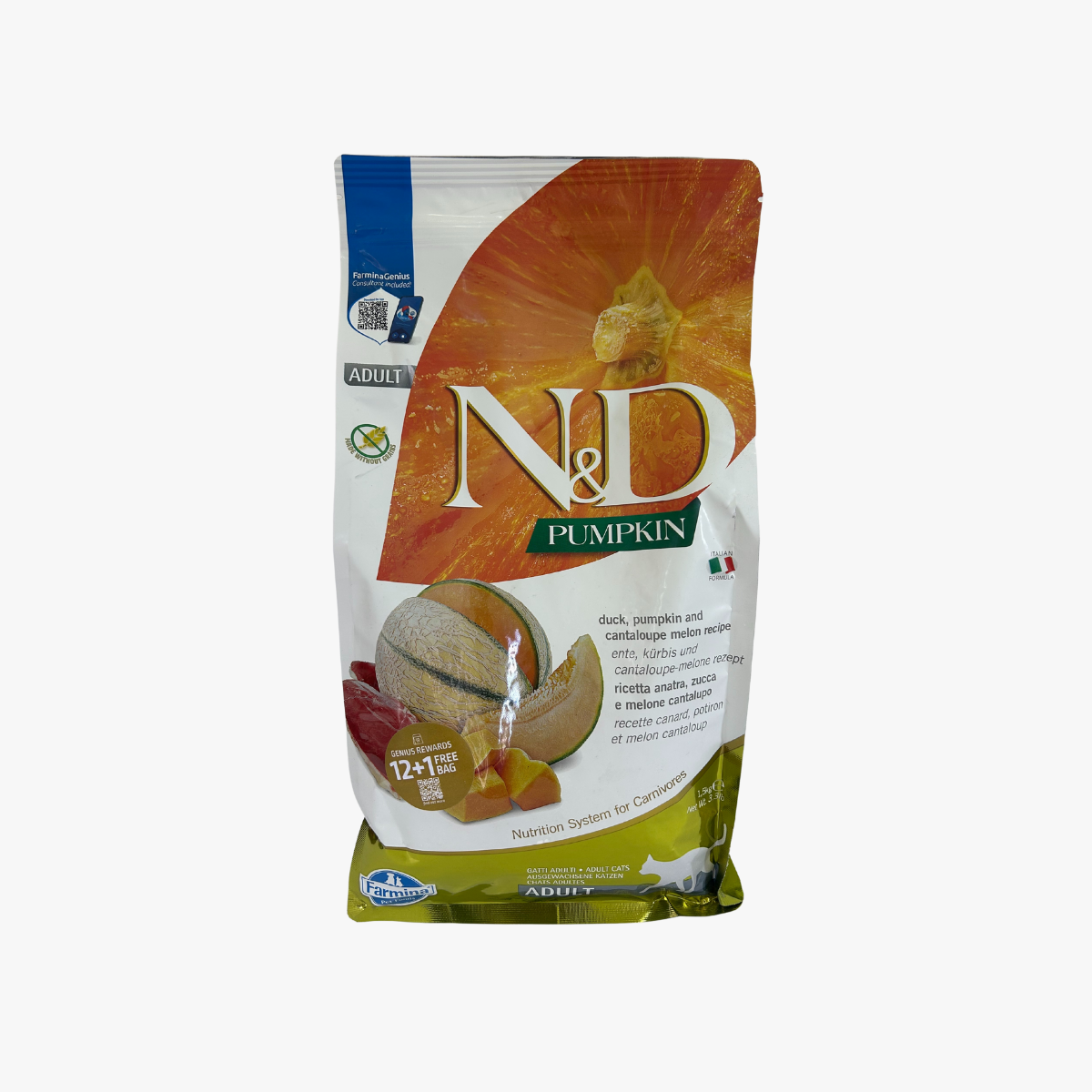 N&D Pumpkin Cat Duck & Cantaloupe 1.5Kg