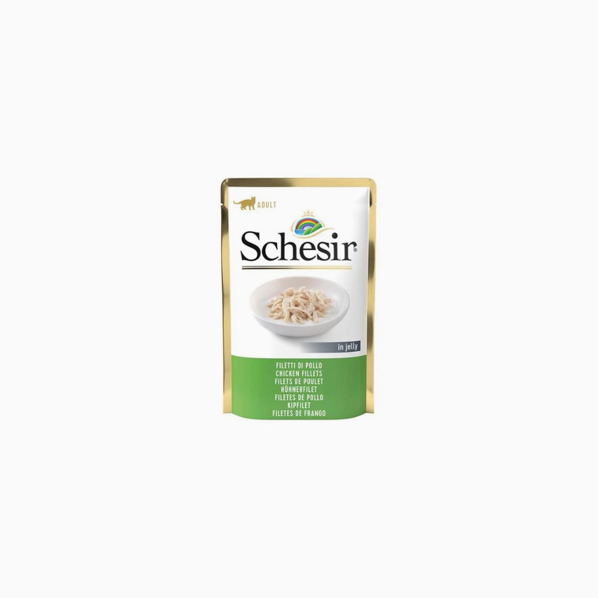 Schesir Pch Chicken Fil 85G