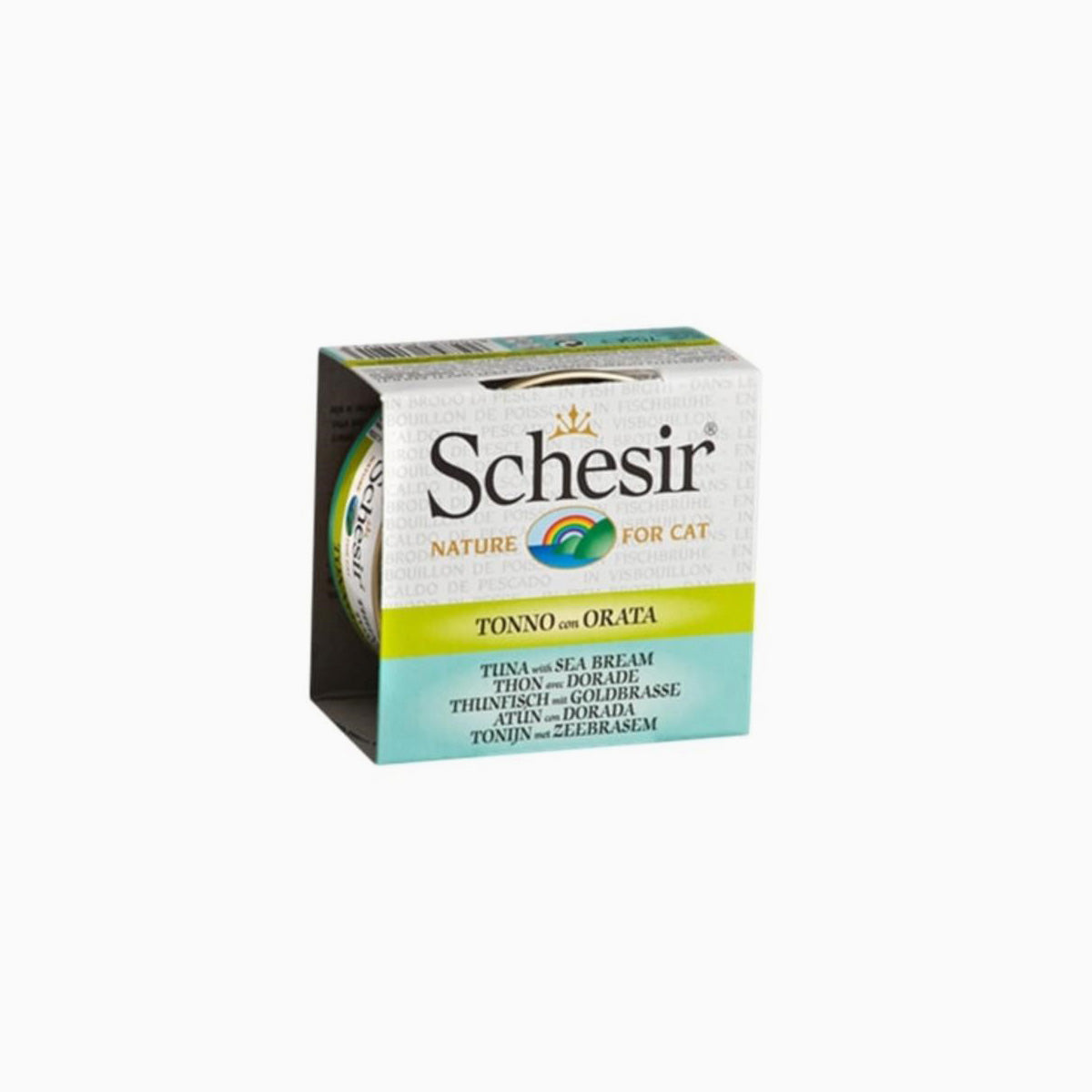 Schesir Tuna with Sea Bream 70 g – Wet Cat Food