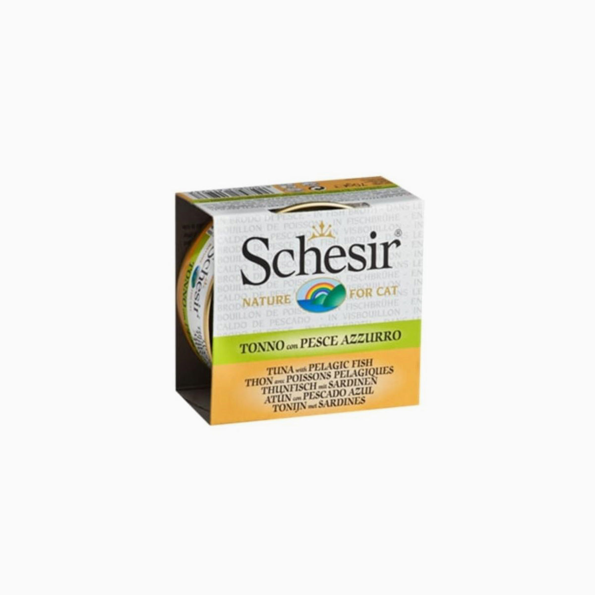 Schesir Tuna with Pelagic Fish 70 g – Wet Cat Food