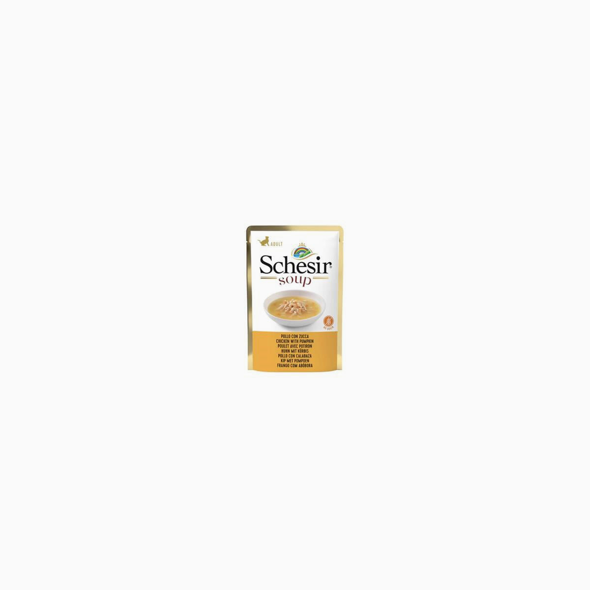 Schesir Cat Soup Chkn&Pumpk 40G