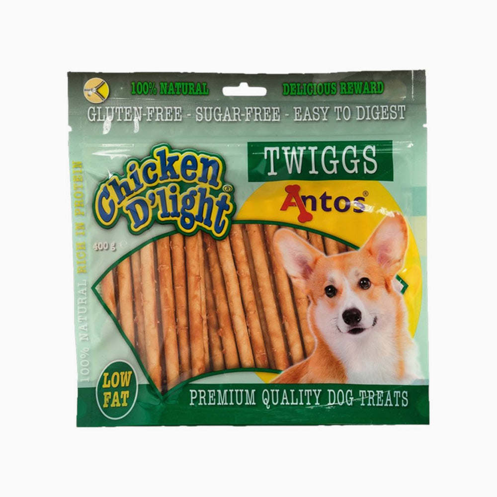 ANTOS Chicken D'Light Twiggs 400G