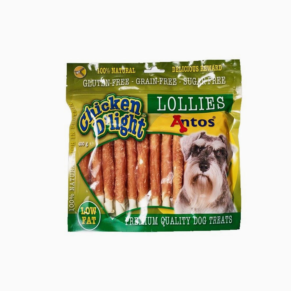 ANTOS Chick D'Light Lollies 400G