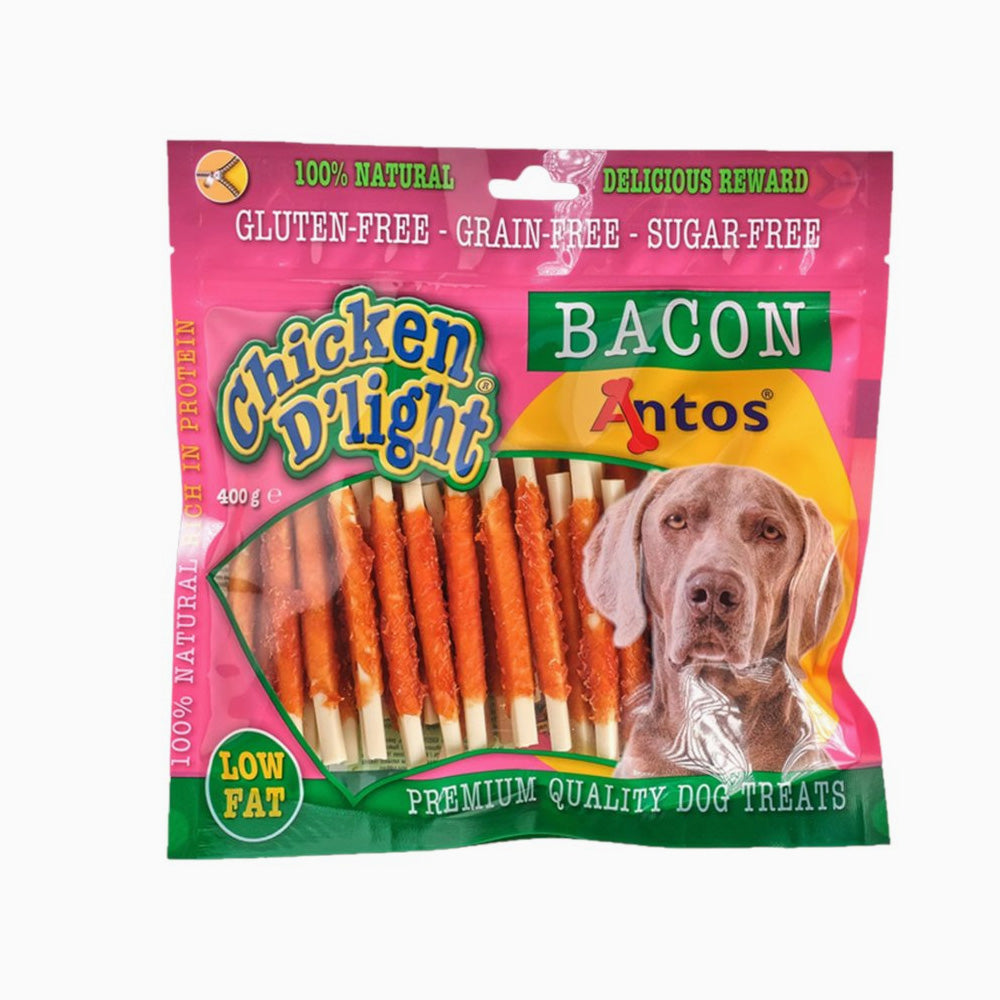 ANTOS Chicken D'Light Bacon 400G