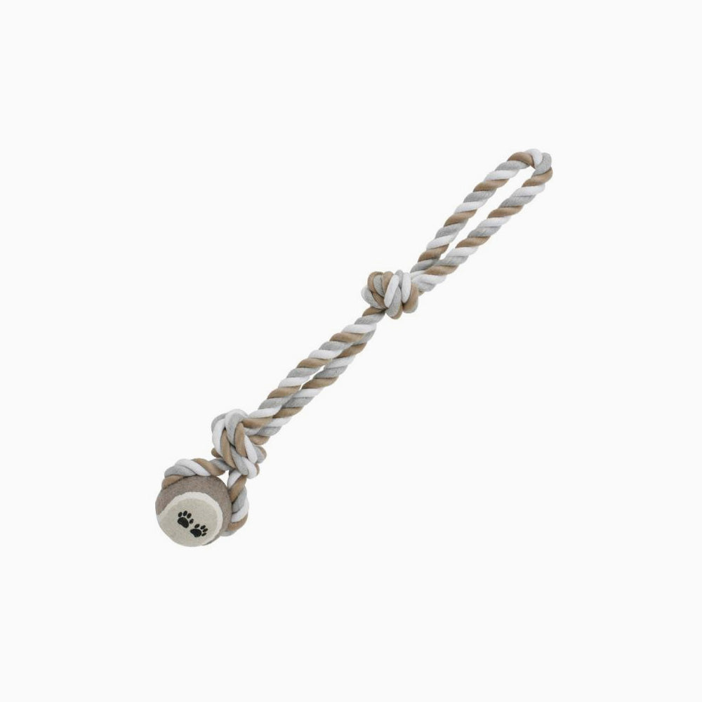 ARQUIVET Dog Toy - Rope & Ball 40Cm