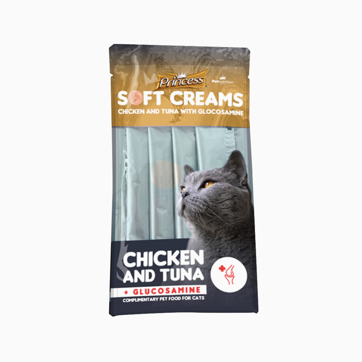 Princess Soft Cream 4X14Gr Tuna Chckn