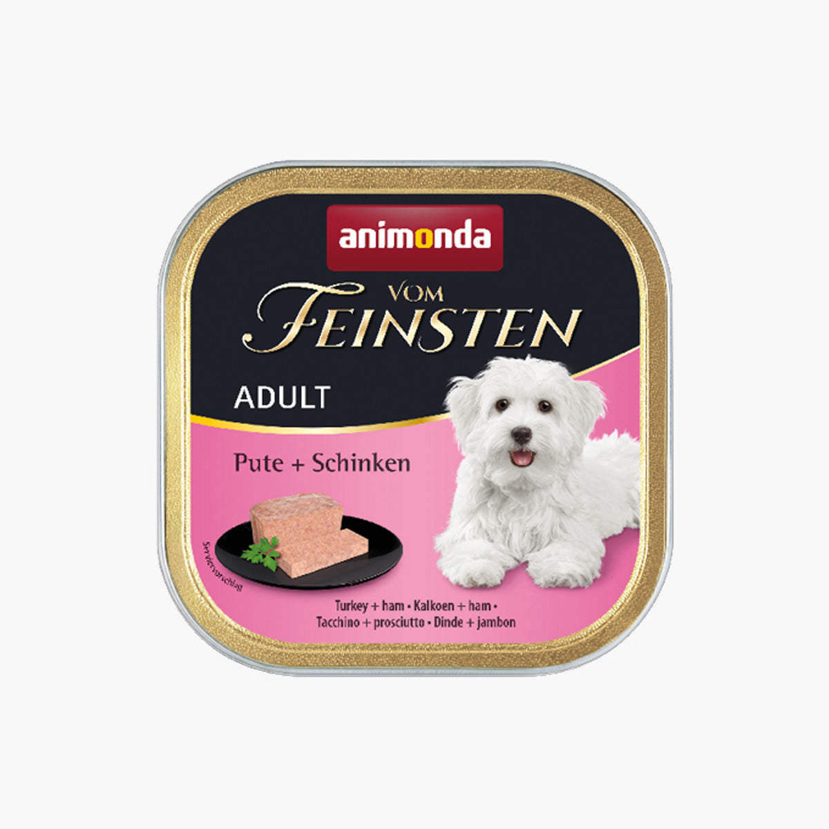 Animonda Vom Feinsten Adult Dog – Turkey & Ham 150 g