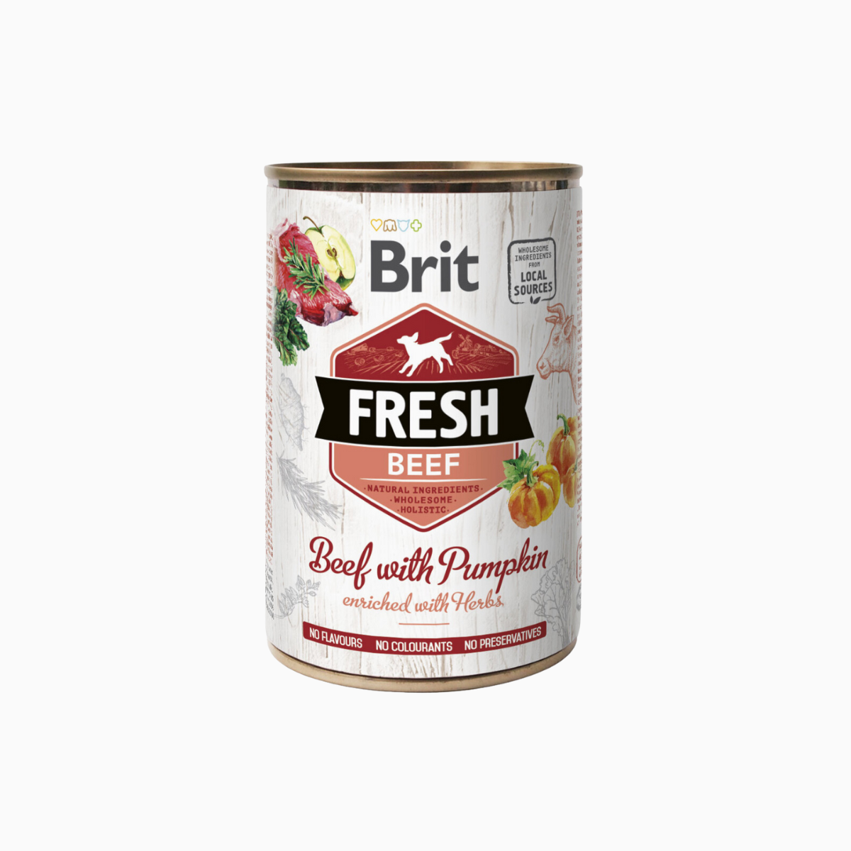 Brit Fresh Beef with Pumpkin 400 g – Wet Dog Food
