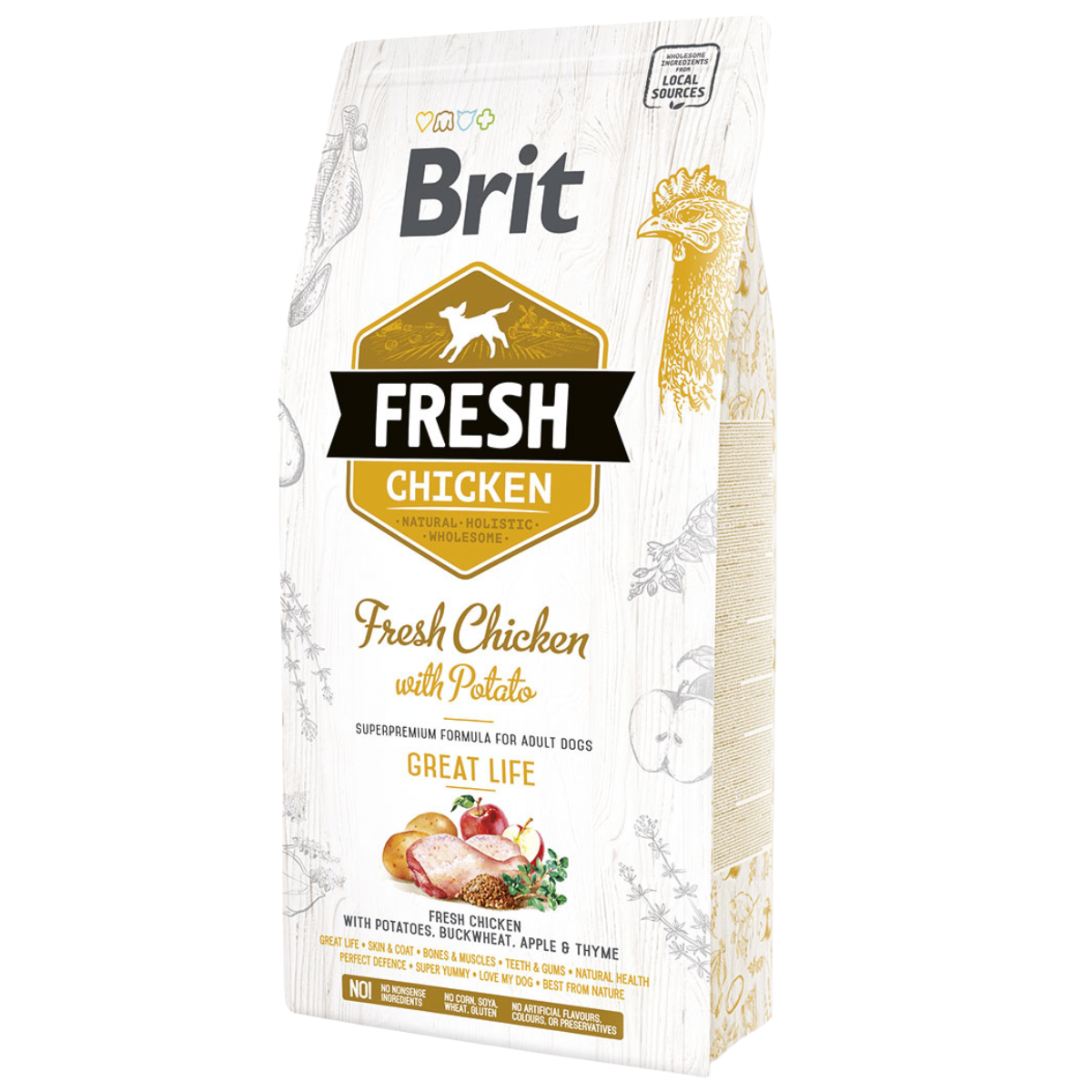 Brit Fresh 2.5Kg Chicken and Potato