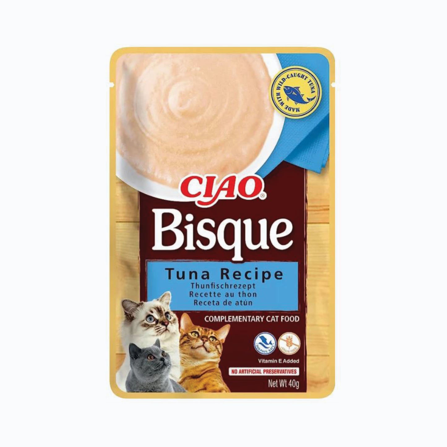 Inaba Ciao Bisque 852 Tuna W/Salmon