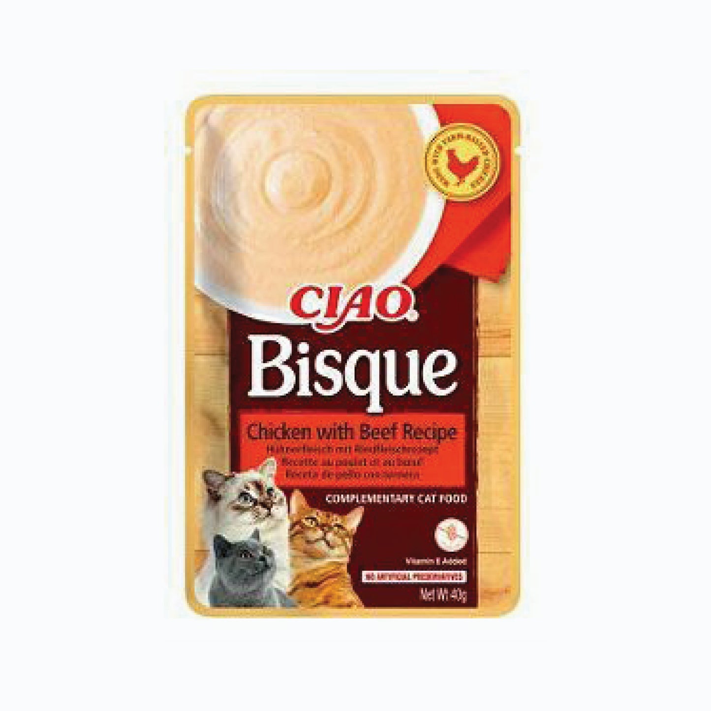 Inaba Ciao Bisque 854 Chicken W/Beef