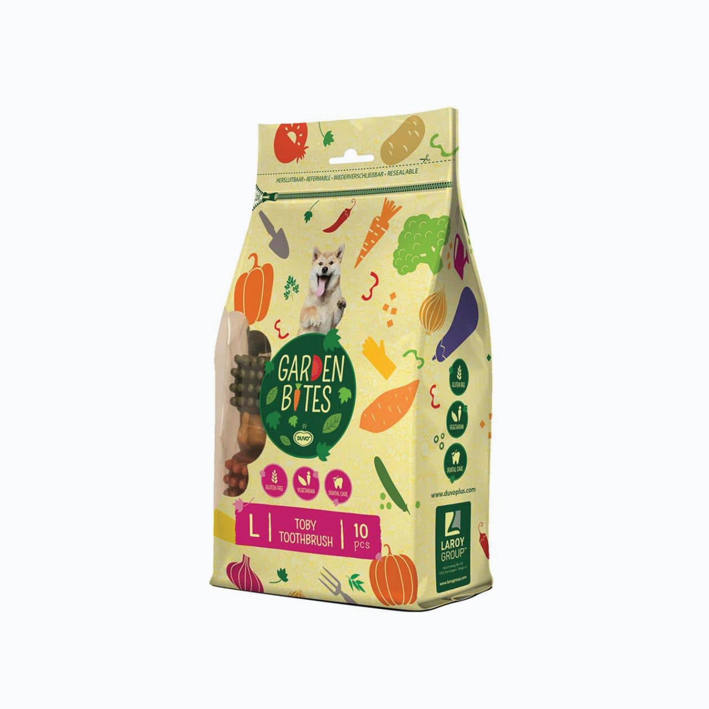 Duvo+ Garden Bite Toby Tothbrus 5Cm Pouch