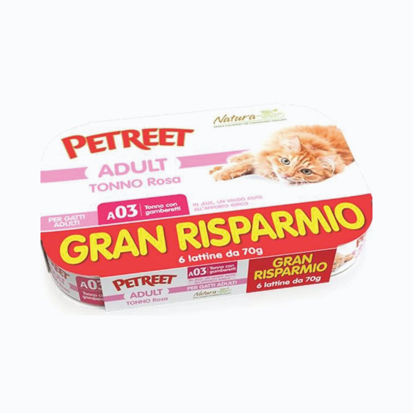 Petreet Tr06 Gamberetti 6X70G Value Pack