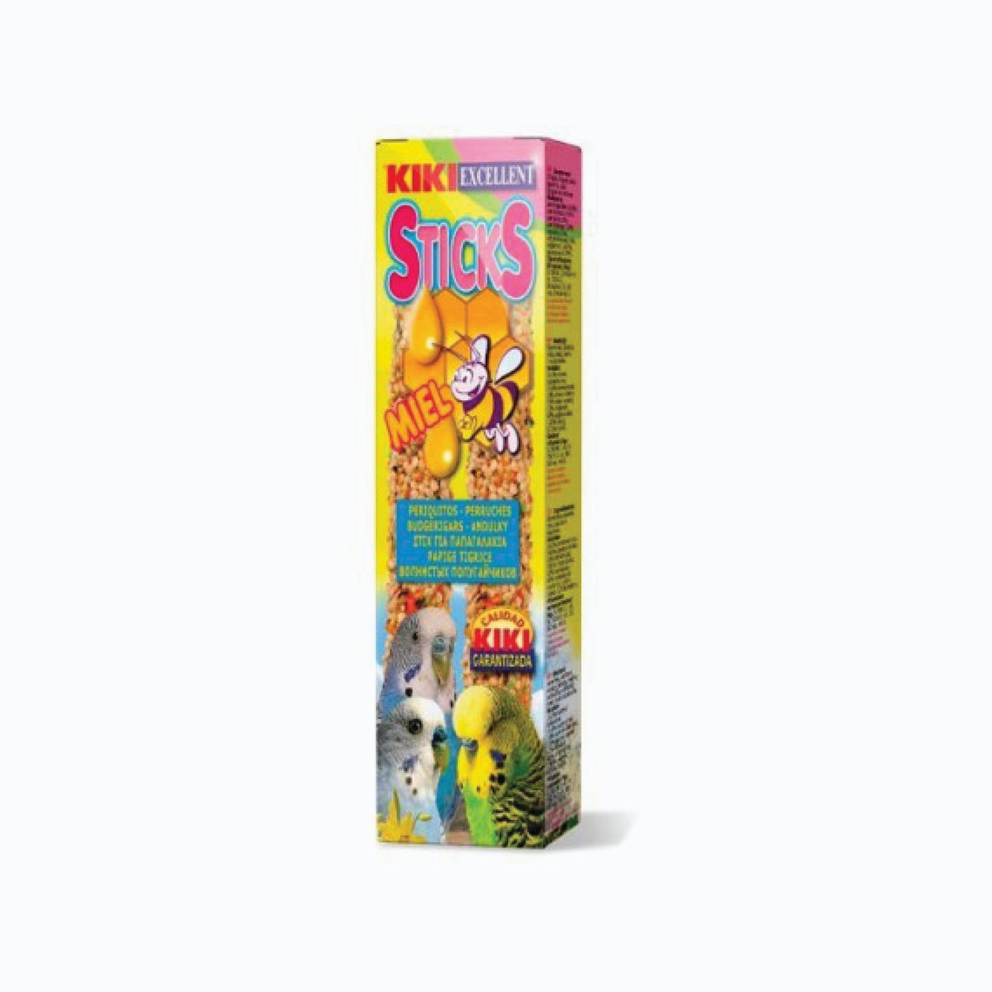 Kiki Budgie Sticks X2Pcs Honey