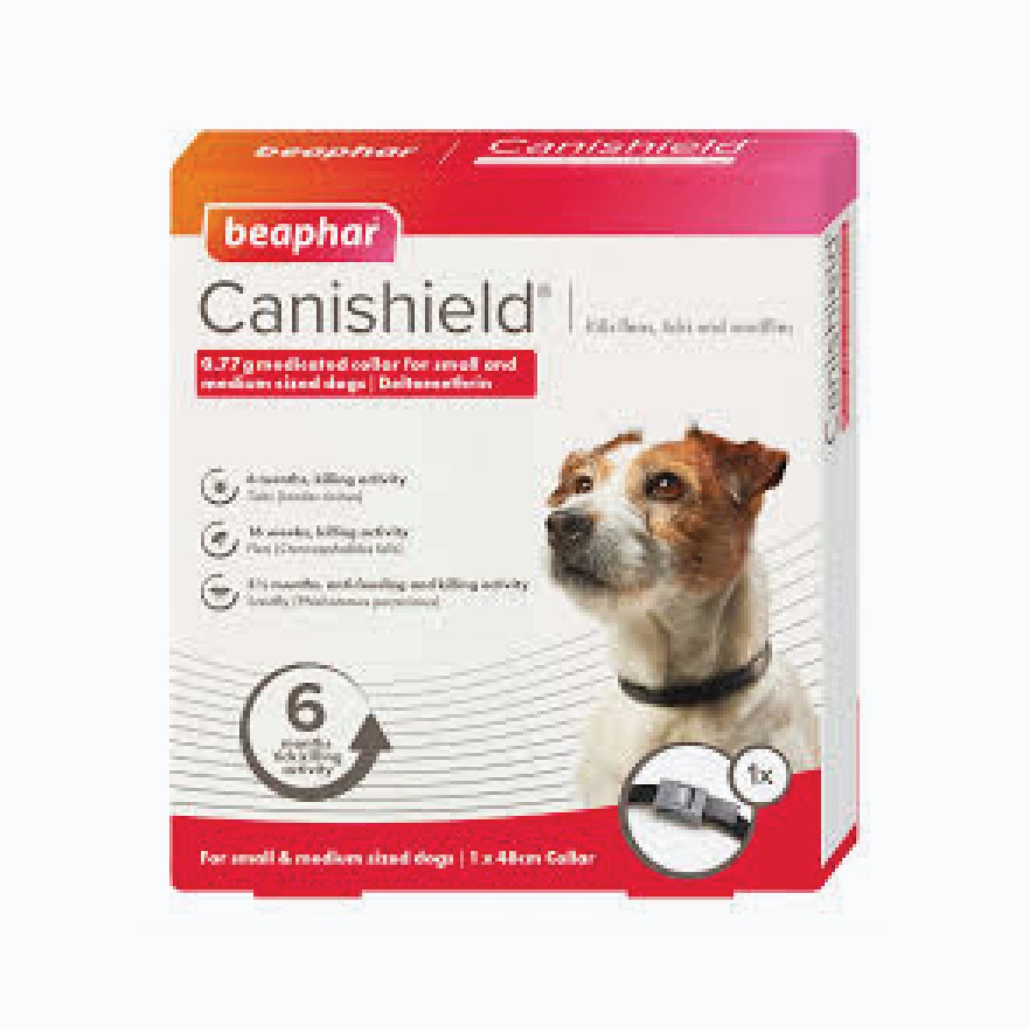Beaphar Canishield Small/Medium Dog 48Cm