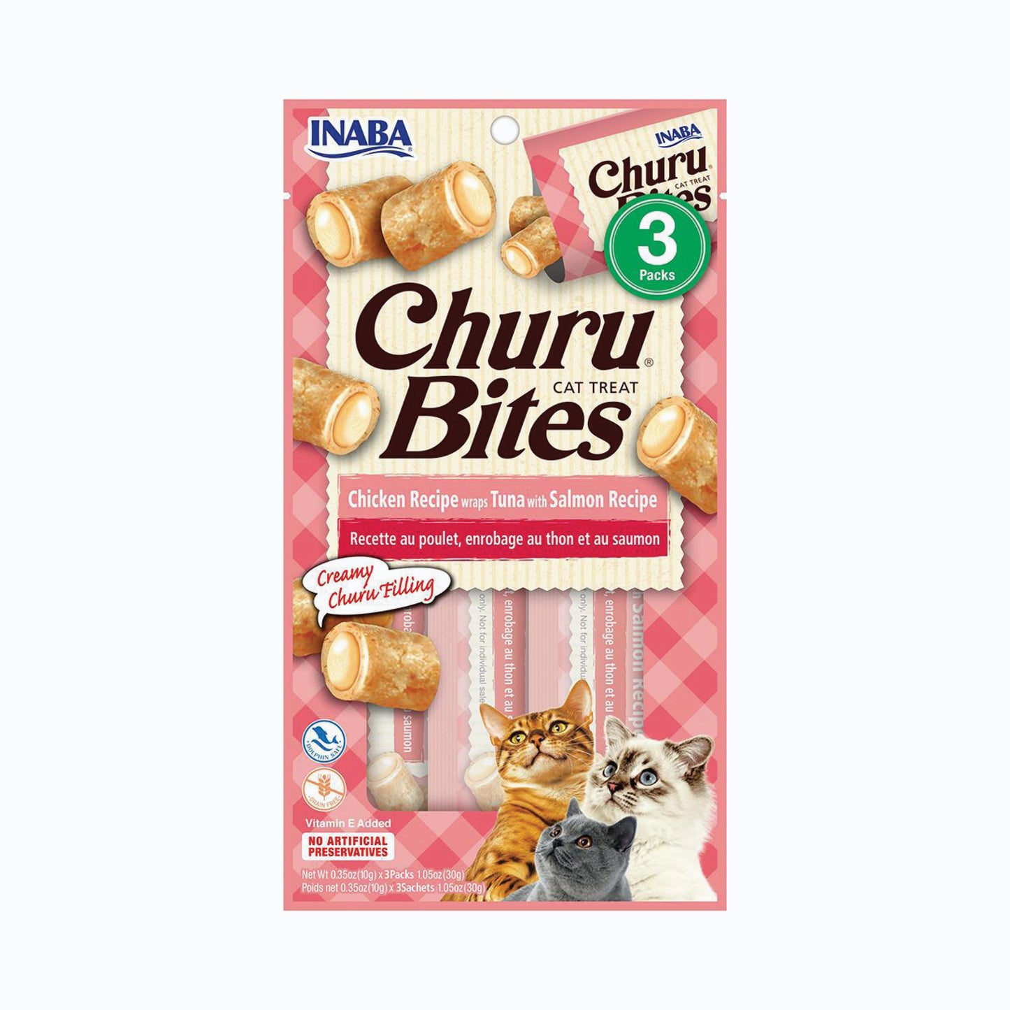 Churu Bites 723 Chicken Wraps Tuna With Salmon