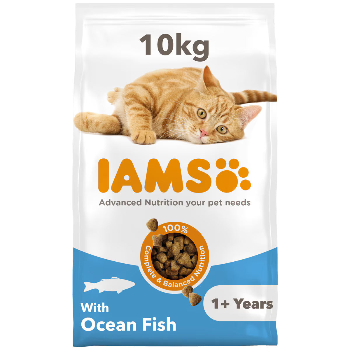 Iams Cat Adult Ocean Fish 10kg