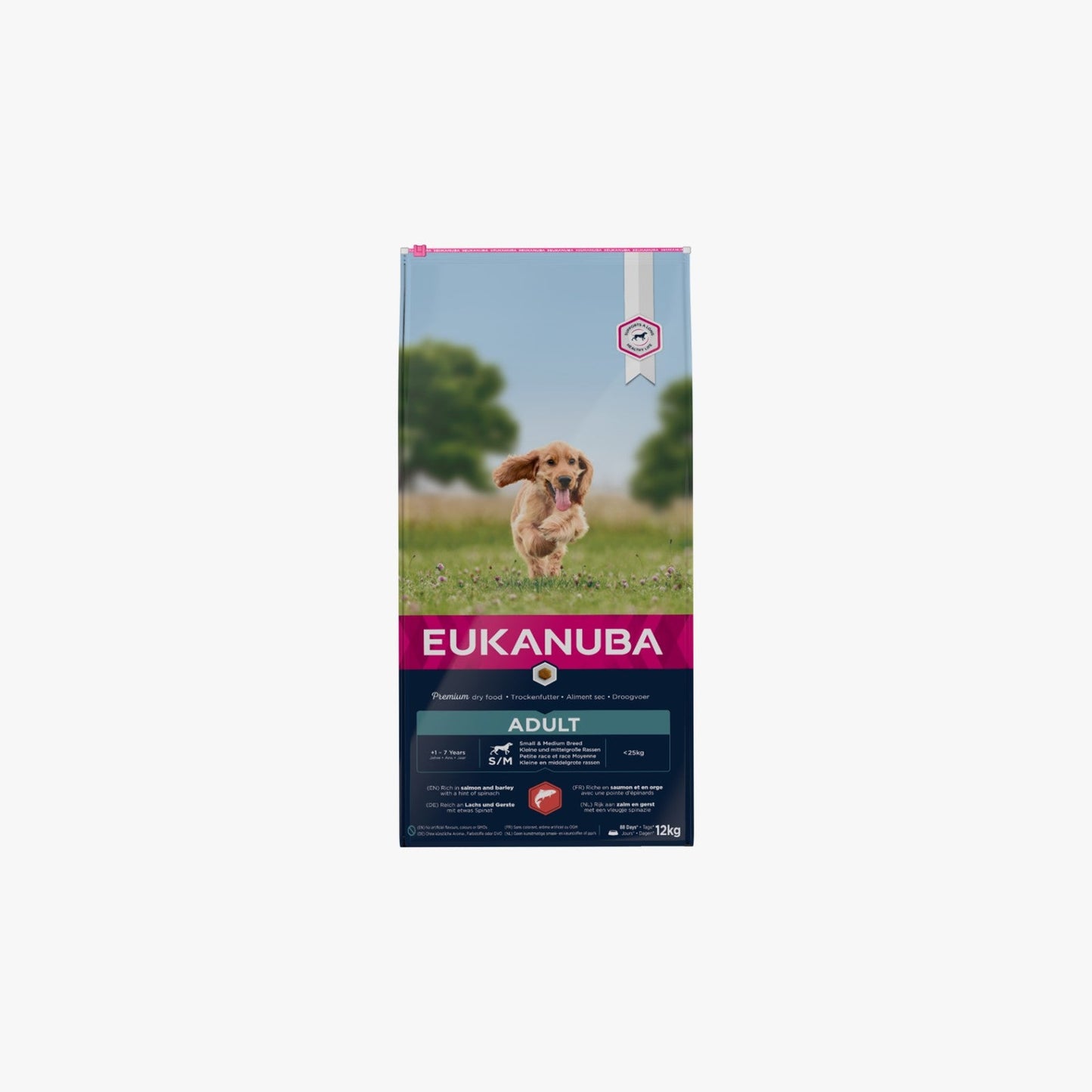 Eukanuba Dog Adult Small & Medium Breed Salmon & Barley 12kg