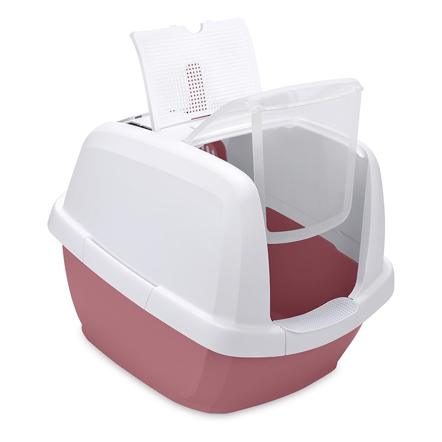 Imac Maddy Junior Cat Litter Box w/ Filter, Scoop and Back Entrance